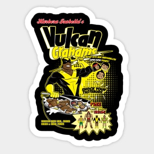 Black Vulcan-Vulcan Grahams Sticker